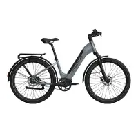 Jobobike Elcykel - JOBOBIKE - Lyx - 250 W - 36 V - 15 Ah - Mittmotor - 27,5 tum - Grå grå
