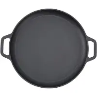 Cosy Homes Pannkaksplatt stekpanna Non-stick Jämn värmefördelning Förtjockad gjutjärnspannkaksplatt stekpanna för 30cm/11.8in