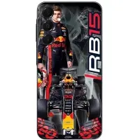 CAPACHEAP Skal För Samsung Galaxy A15 max verstappen renault sport red bull f1 Maniacase svart