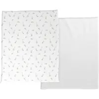 Chicco Next2Me Forever bomullslakan cloud 2 st