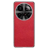 Mtp Products Xiaomi 15 Ultra Läderbelagd TPU-Skal - rött