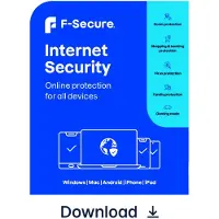 F-SECURE Internet Security - Abonnemangslicens (2 år) - 3 enheter - ESD - Win