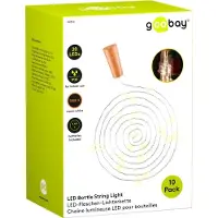 Goobay 49854, Ljusdekoration, figur, Brun, Silver, Koppar, Polyvinylklorid (PVC), IP20, Flaska, CE, WEEE