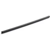 Multi Sukrör Ø8x230 mm utan knäck, växtbaserad plast Charcoal för flergångsbruk, 20 st x 200 st/fp