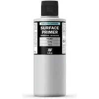 Vallejo 74.601, Primer grundfärg, Metall, Plast, Polyvinylklorid (PVC), Trä, Färdigblandad, Grå, 0,2 l, 1 styck