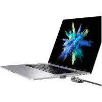 Maclocks Compulocks Legde Lock Adapter for MacBook Pro TB with Combination Lock - Säkerhetssats för system - silver - för Apple MacBook Pro Touch Bar with Four Thunderbolt 3 Ports (13.3 in, 15.4 in)