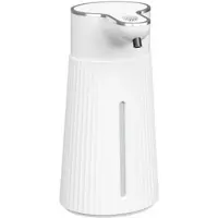 Mtp Products Automatisk flytande tvålpump med sensor för badrum/kök - 400ml - Vit