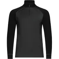 North Outdoor Arctic 260 merino polotröja med kort dragkedja