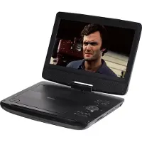 Denver MT-1097 Bärbar DVD-spelare 25.4 cm 10 tum EEK: C (A - G) Batteridrift, inkl. 12 V strömkabeln för fordon Svart