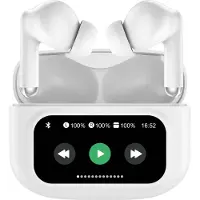 Denver TWD-305 In Ear hörlurar Bluetooth Vit Brusreducering Laddningsfodral Mobiltelefon
