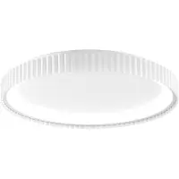 LUCE Design LED taklampa Niike, Vitt / opal, Vardagsrum / matsal, Metall, Modern, LED-taklampa