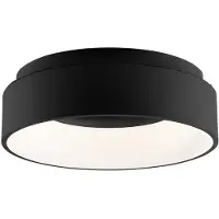 LUCE Design LED taklampa Noah, Svart, Vardagsrum / matsal, Aluminium / grå / zink, Modern, LED-taklampa