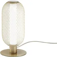 LUCE Design LED bordslampa Inkas, Mässing / guld, Vardagsrum / matsal, Metall, LED-bordslampa