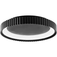 LUCE Design LED taklampa Niike, Svart, Vardagsrum / matsal, Metall, Modern, LED-taklampa