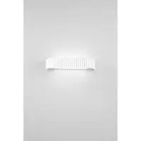 LUCE Design LED vägglampa Niike, Vitt / opal, Vardagsrum / matsal, Metall, Modern, LED-vägglampa, vägglampa inomhus