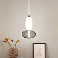 LUCE Design Pendellampa Inkas, Svart, Vardagsrum / matsal, Glas