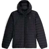 Spyder - Dunjackor skid - Zenith Hooded Down Jacket Black för Unisex - Storlek M - Svart