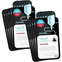 Mediheal 10 st_[] W.H.P White Hydrating Black Mask EX 10pcs Mask black