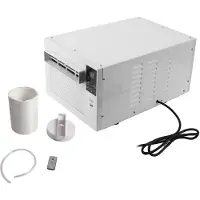 Vestidos Portabel luftkonditionering 1900BTU 280W Mini Mobil AC med Fjärrkontroll för Hem Sovsal Kontor