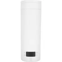 Konnwei Bärbar vattenkokare Liten 450ml Temperaturkontroll 316 Rostfritt stål för Resor Mini Varm
