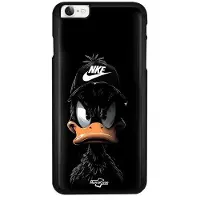 Nike Telefonfodral - - Iphone 8 - Mjukt - Silikon - Mönster Donald svart