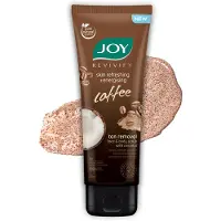 Joy Exfolierande Kaffe Ansikts- och Kroppsskrubb 200g Förpackning med 1 | Rengör på djupet, Fräschar upp och Ger Huden Energi