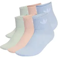 Adidas Originals Mid Ankle Strumpor 6 Par, storlek 37-39