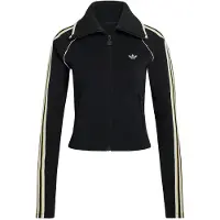 Adidas Sweatjacka 'Firebird' gul / svart / vit