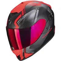 Scorpion Exo-R1/ 1400/ 520/ 391 Air KDF-16-1 Maxvision Pinlock Röd, speglat UNI Unisex
