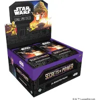 Asmodee Star Wars: Unlimited TCG Secrets of Power Booster Display - 24 Booster Packs, Ages 12+, 2+ Players