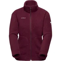 Mammut - Fleece dam - Falera ML Jacket Women Vin för Unisex - Storlek M - Bordeaux