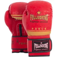 Fullboxing Force Läder Konstgjorda Boxningshandskar
