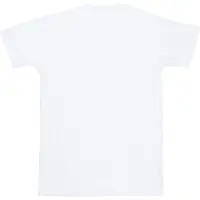 Disney Mens Mickey Mouse Angry Look Down T-Shirt (White)