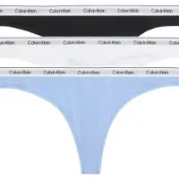 Calvin Klein 3 Pack Thongs Icon Logo