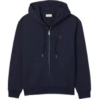 Calvin Klein Jeans Sweatjacka marinblå