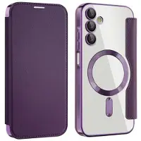 Mtp Products Samsung Galaxy A15 Fodral med kortplats - MagSafe-kompatibelt - Lila
