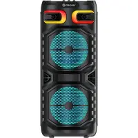 Inter Sales BPS-355 Bluetooth-högtalare AUX, SD, USB, Bärbar Svart