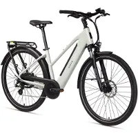 DERUIZ Quartz M City eBike Electrice Bike 28 Zoll City e-Bike mit 48V 250W 483Wh Battery Up to 121KM 28 Inch ljusgrå färg