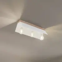 Lamkur Taklampa Esme , dimbar, Vitt / opal, Vardagsrum / matsal, Metall, Modern, Taklampa