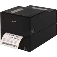 Citizen CL-E321 - Etikettskrivare - direkt termisk/termisk överföring - Rulle (11,8 cm) - 203 dpi - upp till 200 mm/sek - USB 2.0, LAN, RS232C - svart