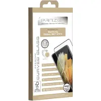 PanzerGlass Premium - Skärmskydd för mobiltelefon - 3D - glas - för Samsung Galaxy S21 Ultra 5G