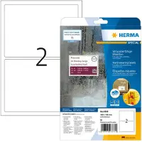 Herma Väderbeständiga folieetiketter A4 | 190 x 135mm | 8033 | gul | 50st