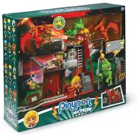 Famosa Actionfigur Wildtins Attack Mot Lägret