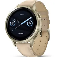 Garmin Venu 4 AMOLED smartwatch 41 mm, 390 x 390, guld, Wi-Fi och GPS
