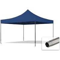 TOOLPORT 4x4 m snabbtält, Premium stål, blå
