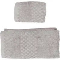 Cosy Homes 1 Badhandduk 1 Handduk Ren Snabbtorkande Absorberande Bomull Badhandduksset för Vuxna 70x140cm