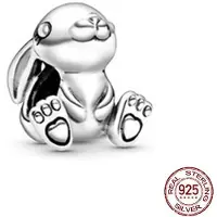 Most Beutiful Ny 925 Sterling Silver Enhörning Katt Hund Uggla Apa Footprint Söt djur DIY Fina Pärlor Passar Original Fashion Charm Armband