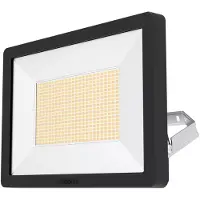 Theben LED-utomhusstrålare theLeda B100 dual, svart, Svart, Aluminium / grå / zink, LED-utomhuslampa
