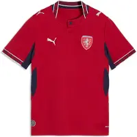 Puma Czechia 2026 Home Jersey Youth, storlek 164 cm