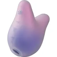 Satisfyer Mermaid Vibes Air-Pulse Lufttrycksvibrator - LilaLjusrosa - LilaLjusrosa